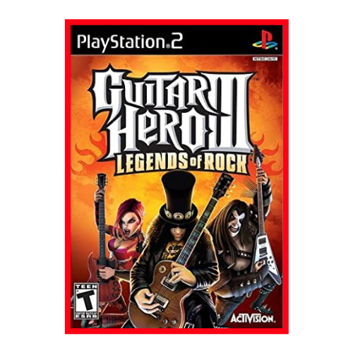 Guitar Hero III Legends of Rock PlayStation 2 Sony PS2 NTSC Game 70+ Tracks - Picture 1 of 4