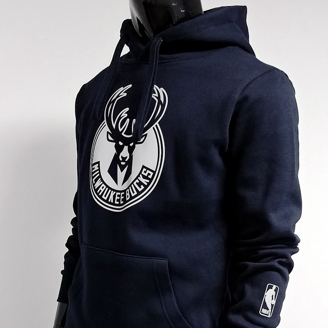 Milwaukee Bucks Fleece Hoodie NBA Basketball Team Hooded Sweatshirts | eBay