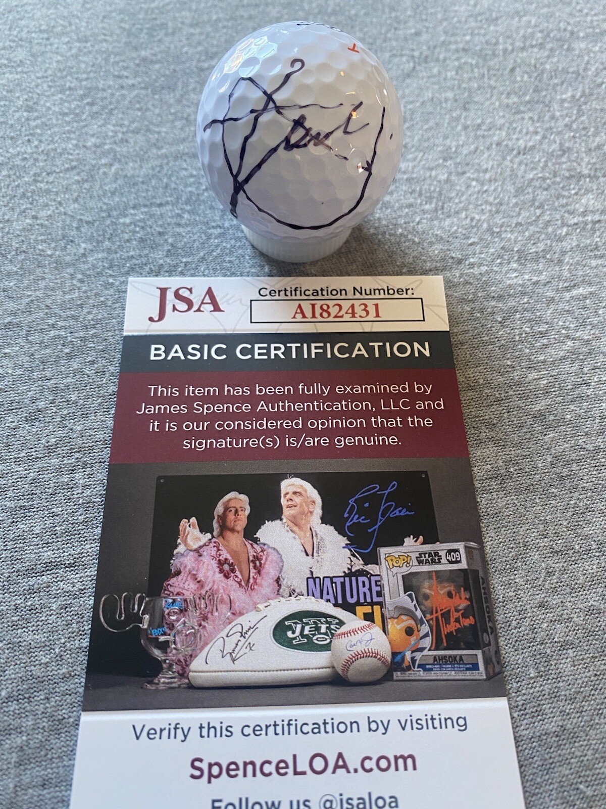 Xander Schauffele Autographed Signed PGA STAR- *NEW* TITLEIST GOLF BALL JSA AI82431 