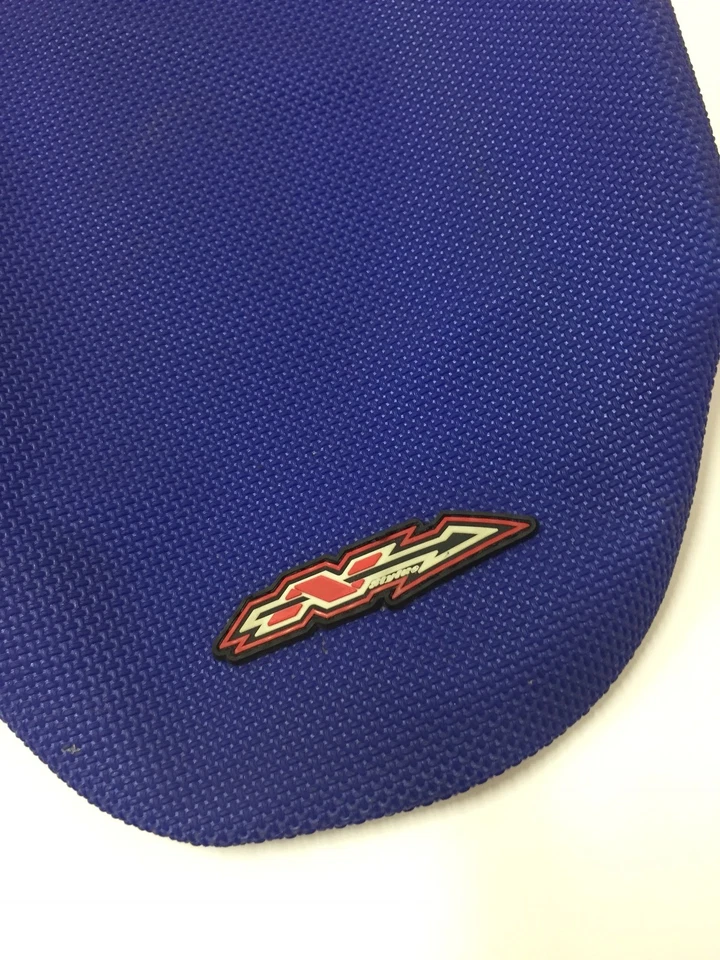 Cubierta de asiento estilo N azul lisa All-Trac pinza completa HONDA CRF250 (10-13) 450 (9-12) Foto 3 de 3
