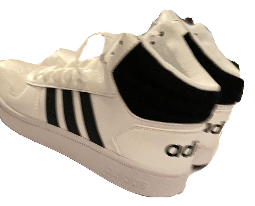 Adidas Originals Hoops 2.0 Mid Future White Men\u0026#039;s BB7208 New Without  Box Size 10 | eBay