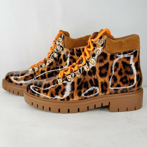 Cape Robbin Womens Yanni Leopard Boots 