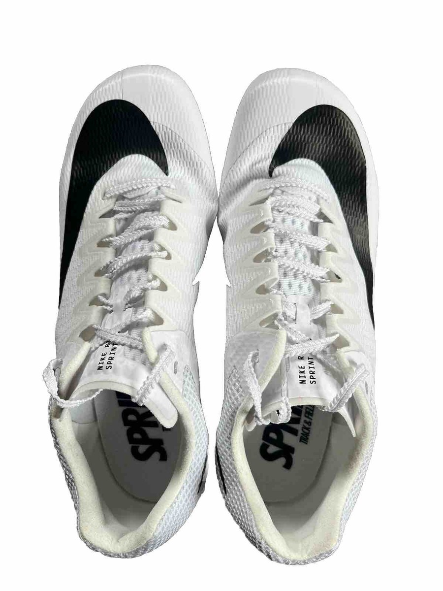 Nike Zoom Rival Sprint Track Spikes White Black DC8753 100  display picture 1