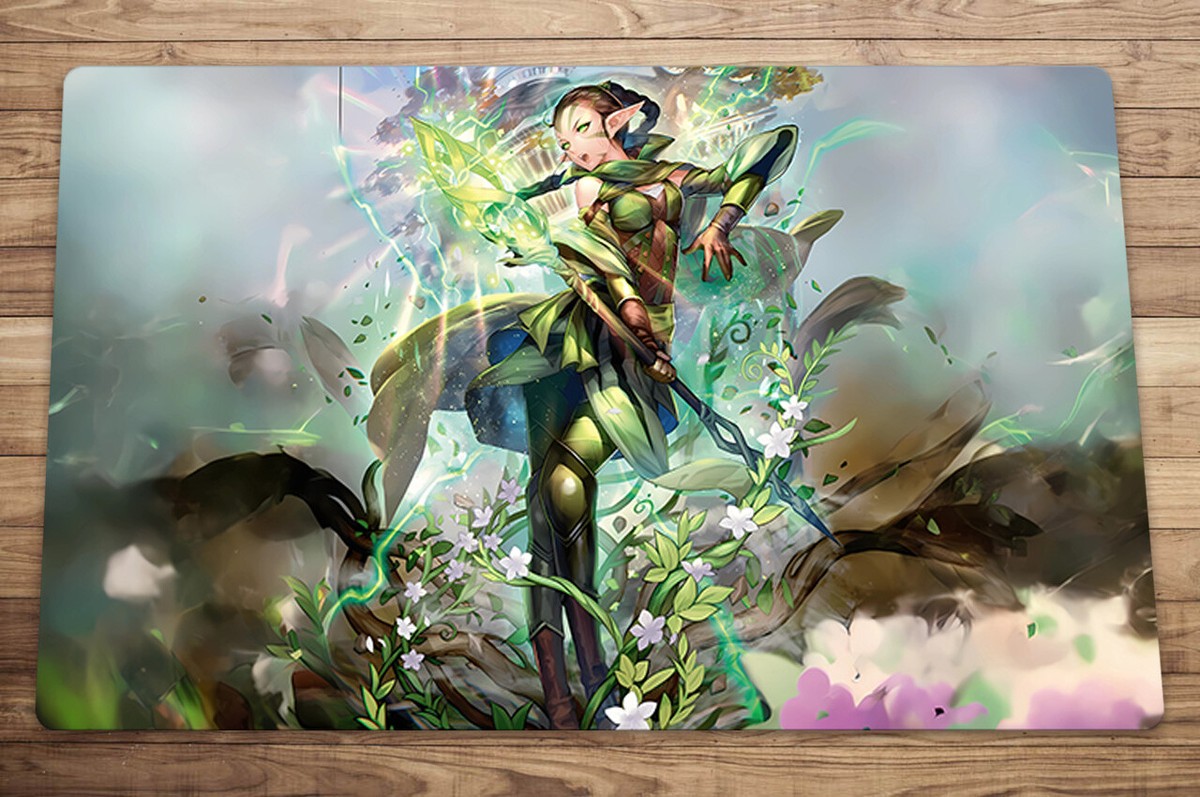 MTG ニッサ　プレイマット 2bfbd3768881f6e41fc601dd761649