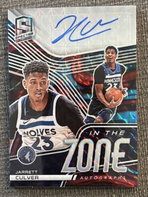 Jarrett Culver - 2020-21 Panini Spectra In The Zone PRIZM Auto #ITZ-JCU /49 D440