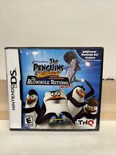 New Penguins of Madagascar Dr Blowhole Returns Again Sealed Nintendo DS