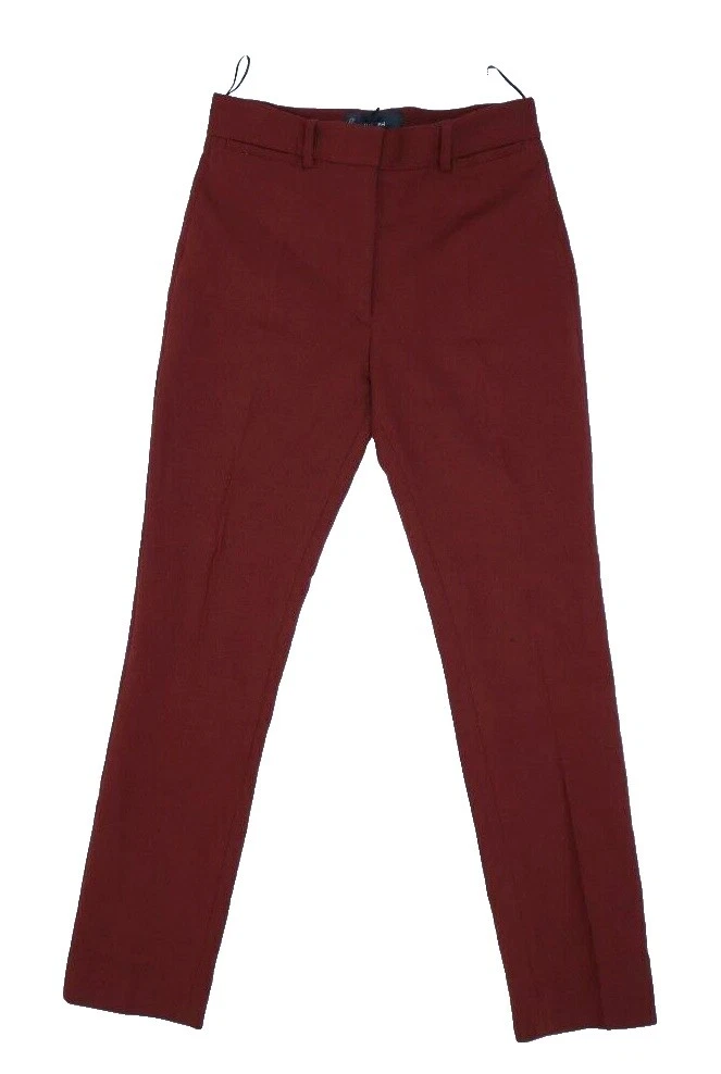 Pantalones sólido formal de lana para Mujeres