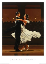 Take this Waltz by Jack Vettriano Art Print Poster Dance Dancing 27.5x19.75