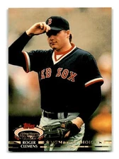 Roger Clemens 1992 Stadium Club #593 Boston Red Sox Mint