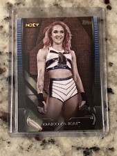 2021 Topps WWE Undisputed Dakota Kai Blue Parallel Base Card 2/25 SP