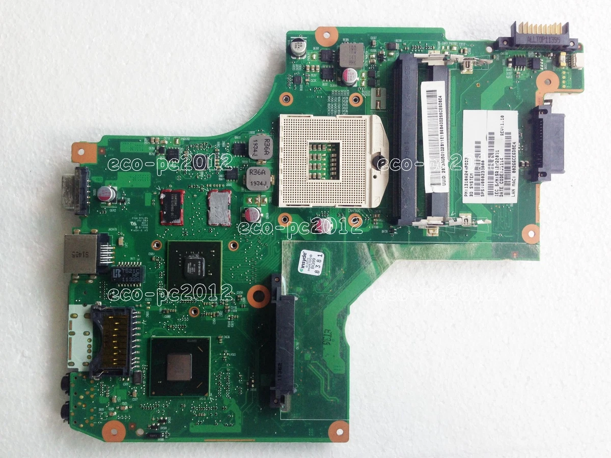Toshiba Satellite C600 Intel HM65 Motherboard V000238080 w nVidia GeForce G310M