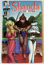 Shanda the Panda #8 • Low Print Run = 2500! (Antarctic, 1995)