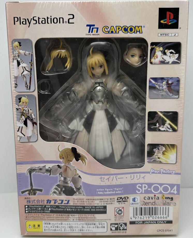 ゲームキャラクター Fate stay night / Saber Lily Figma Fate/unlimited Codes Saber Lily Anime Action Figure