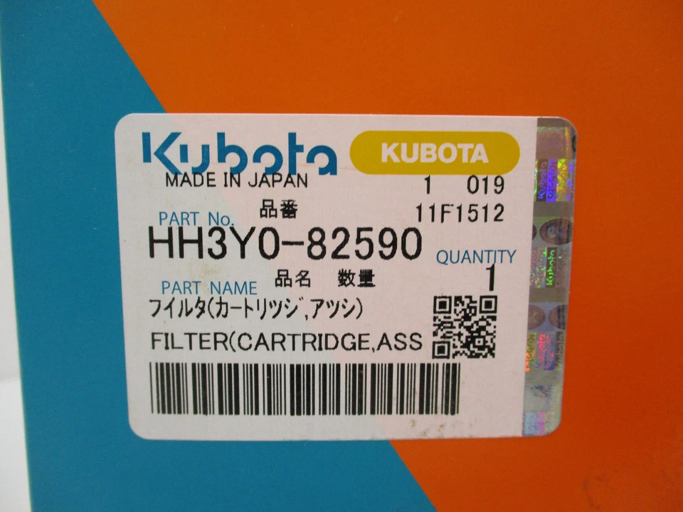 "Filtro de aceite hidráulico Kubota "M135" HH3Y082590 (genuino) Foto 2 de 2