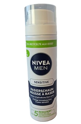 26,63 /L - NIVEA Rasierschaum Men ''Sensitive'' - 6er Pack (6 x 200ml)