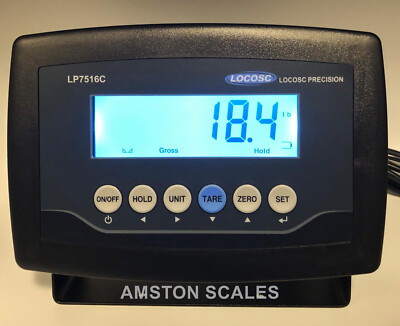UNIVERSAL DIGITAL SCALE INDICATOR WITH RECHARGEABLE BATTERY PEAK HOLD READ OUT B