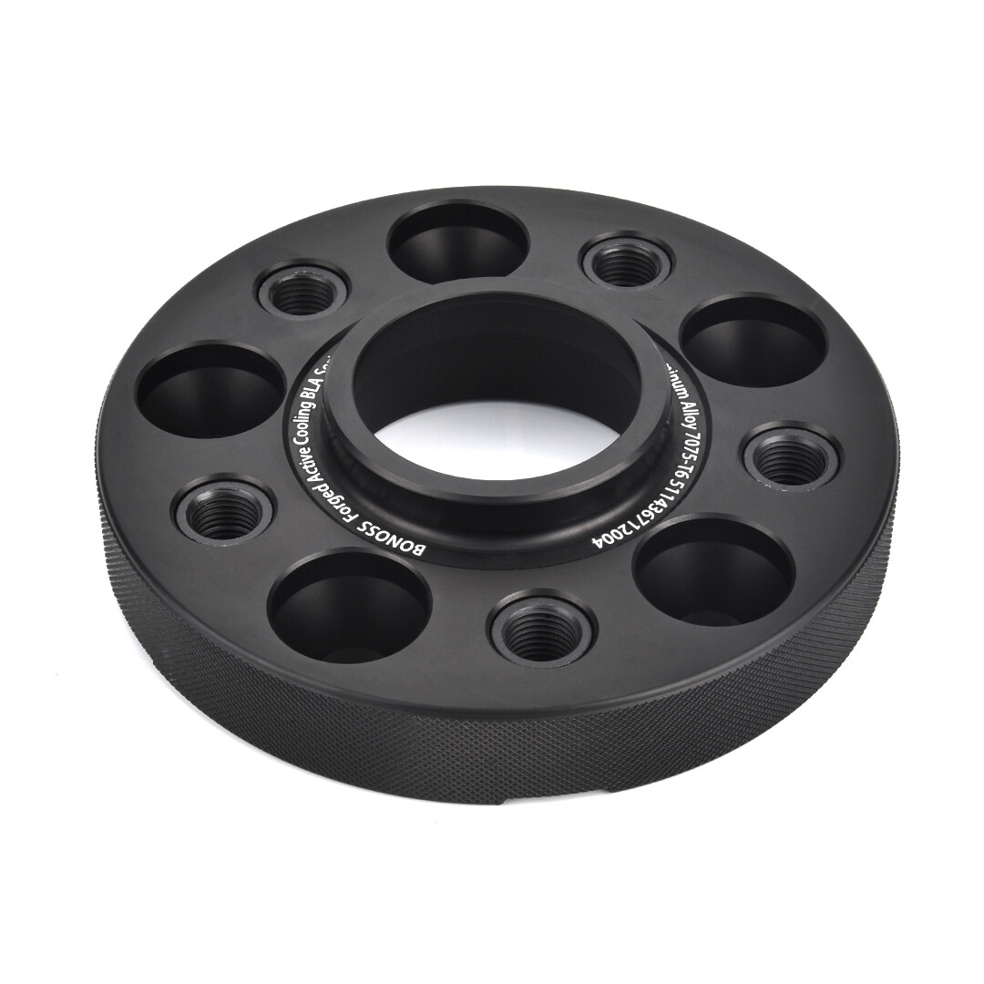 Pair of Darkside 5x120 PCD Wheel Spacers - 65.1mm Centre Bore (VAG