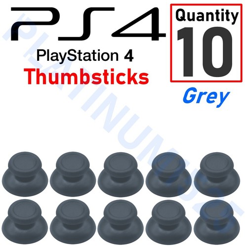 PS4 Controller Thumbstick Joystick PlayStation 4 Analog Joy Stick- Black Grey