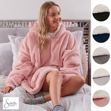 Sienna Hoodie Blanket Oversized Ultra Plush Sherpa Giant Big Hooded Sweatshirt