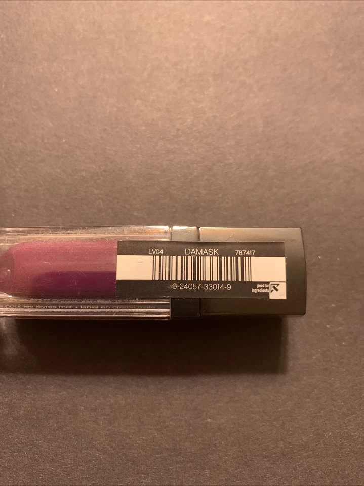 PALLADIO Velvet Matte Cream Liquid Lipstick DAMASK Rich Bold Purple Lip New - Image 2 of 4