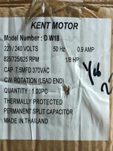 Kent Motor DW18 Fan motor Window AC fan motor - 第 7/7 張圖片