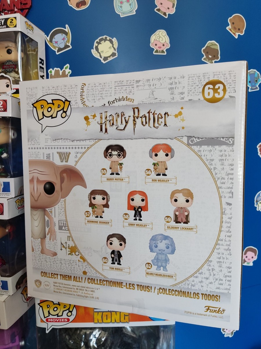 Funko Pop Dobby #63 Gigante Grandes 23CM Harry Potter