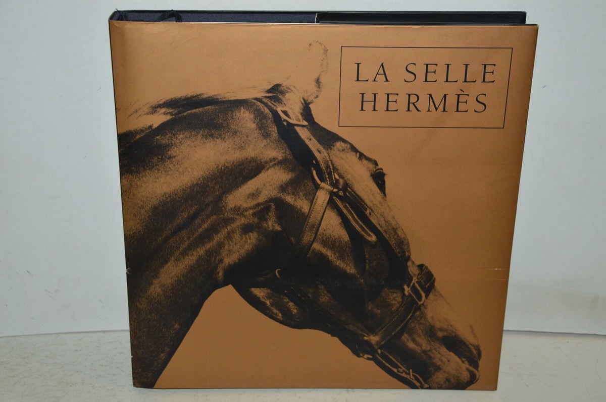 エルメス【LA SELLE HERMES】ハードカバー フランス語 写真集 La Selle Hermès ~1993 ~ Arnaud Joubin ~ Hardcover w/DJ ~ Rare