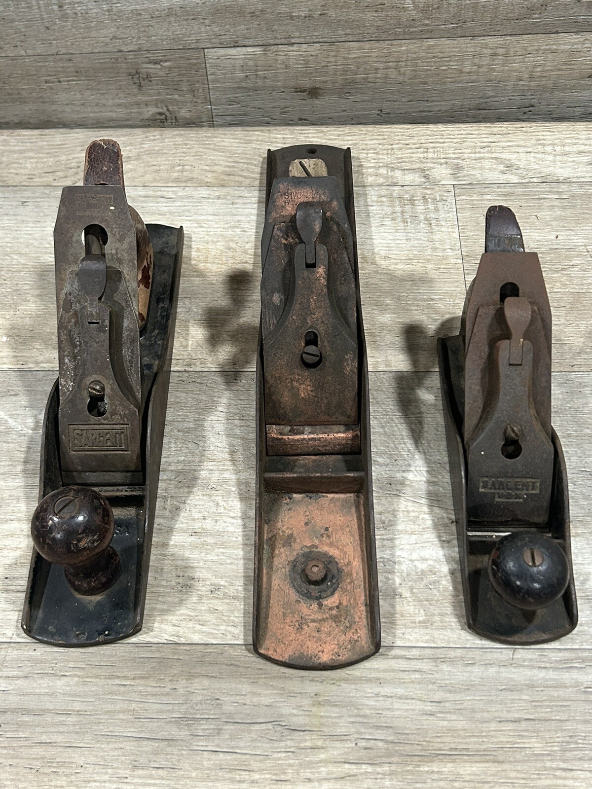 Lot Of 3 vintage Sargent Wood Planes eBay