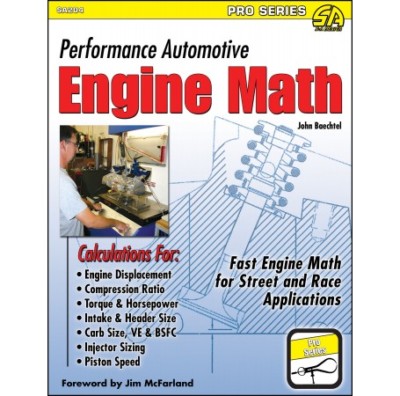 Performance Automotive Engine Math For Street & Racing Manual Book CarTech SA204