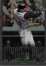 2002 Topps Gold Label Class 3 Titanium #75 Juan Encarnacion - Limited to /100