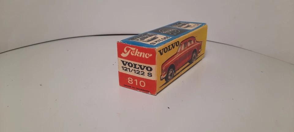 TEKNO de DINAMARCA CAJA REPRODUCCIÓN SOLAMENTE para VOLVO AMAZON 810 coche vintage 1/43 Foto 2 de 4
