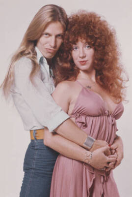 Jim Dandy Mangrum And Ruby Starr Of Southern Rock 1976 OLD MUSIC PHOTO