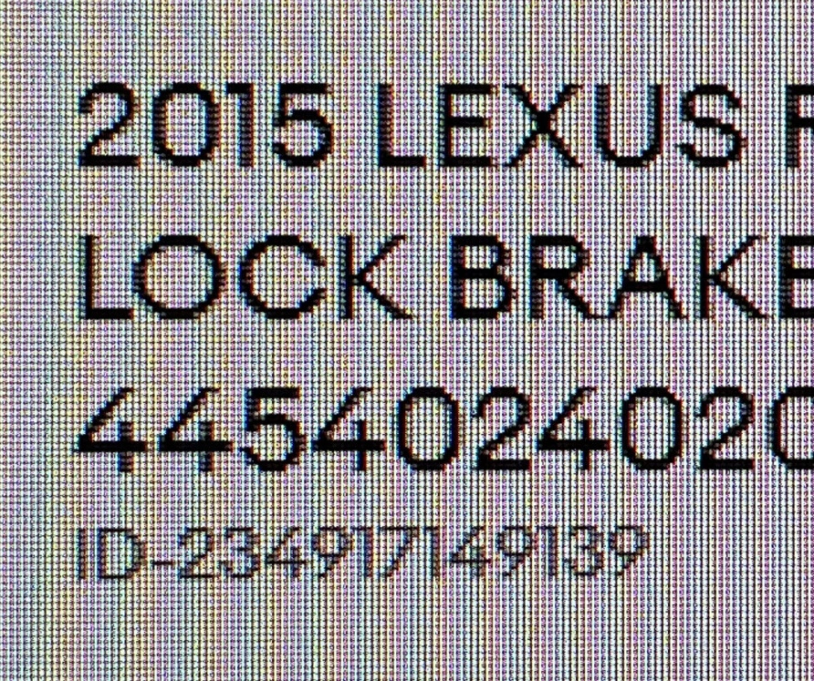 Módulo de bomba de freno ABS 2015 Lexus RC350 reacondicionado | 44540-24020 Foto 3 de 3