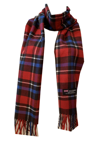 Bufanda envolvente de lana de cachemira de invierno para mujer y hombre 100 % bufandas a cuadros hechas en Escocia - Imagen 104 de 137