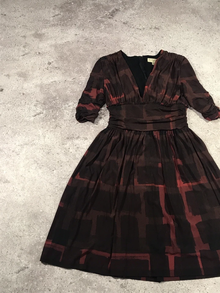 Vestido Mujer Burberry Cremallera Multicolor USA 4 UK6 Ita 38 Ger 34 M Foto 2 de 4