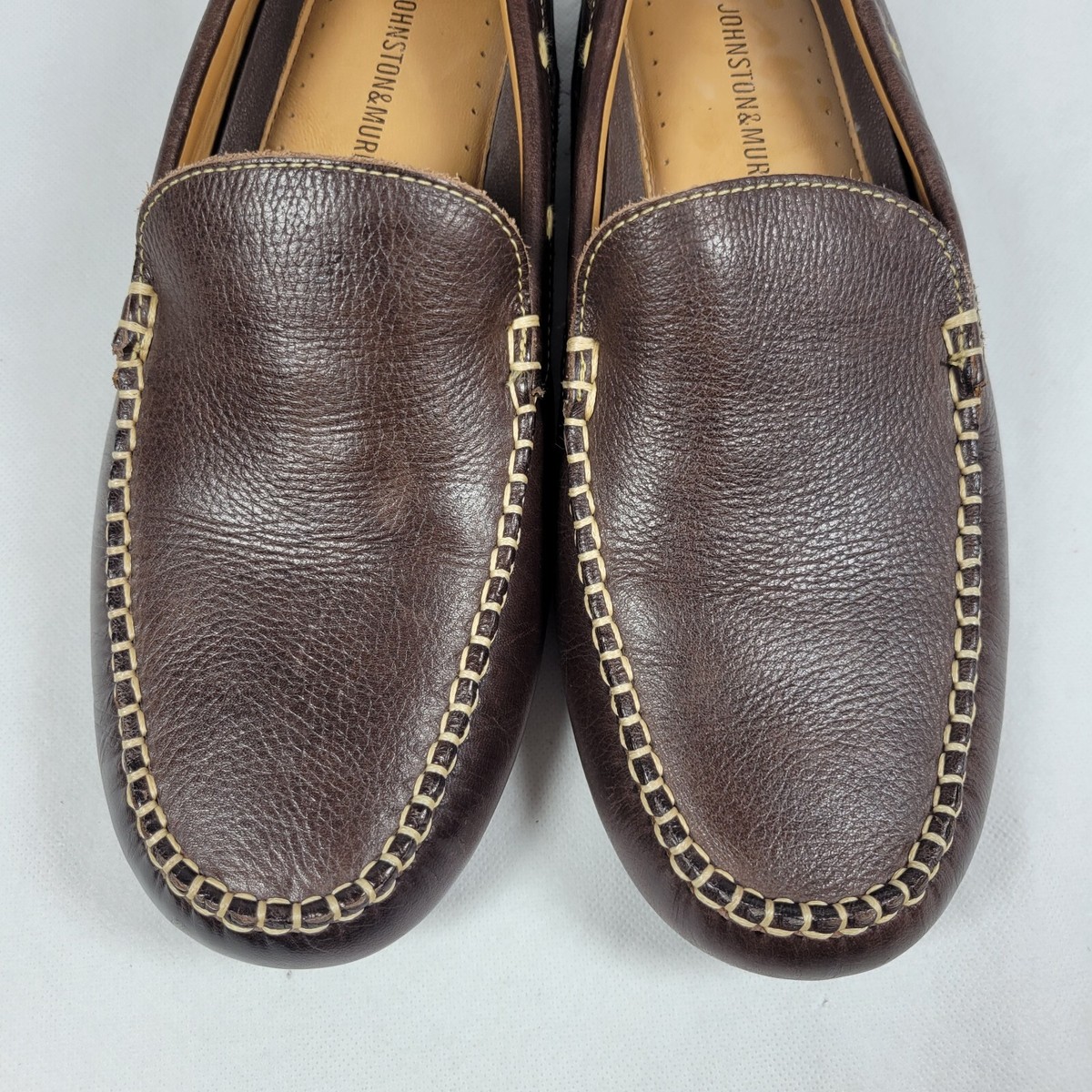 Johnston & Murphy Flex Driving Moc Loafers 25-0940 Brown  display picture 1