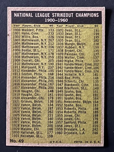 1961 Topps Baseball Sie wählen 1-566 Zustand ExMt NrMt STRENG BEWERTET - Bild 49 von 431
