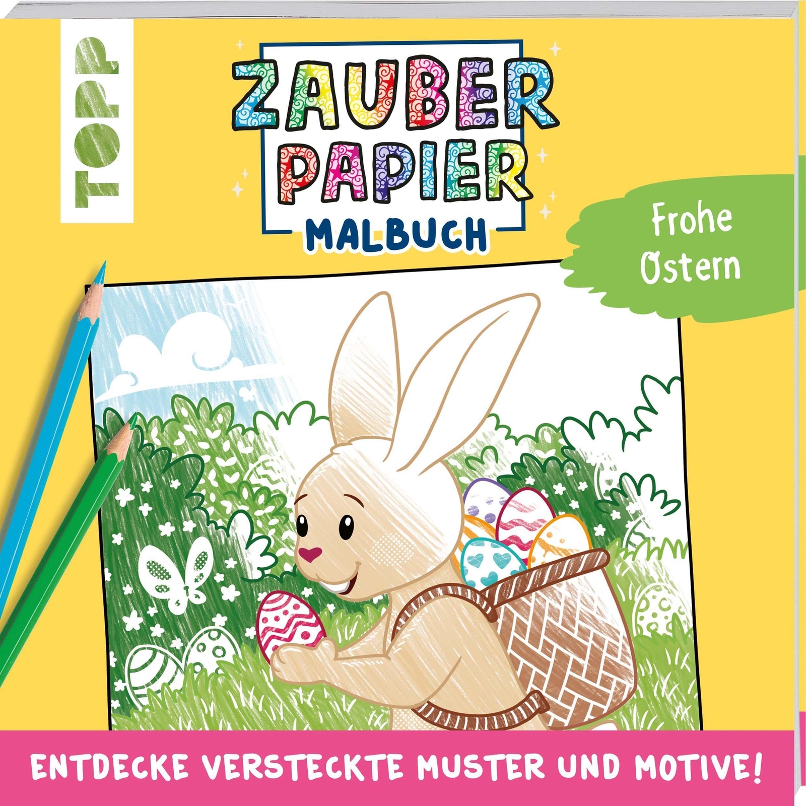 Thumbnail - Zauberpapier Malbuch Frohe Ostern Natascha Pitz