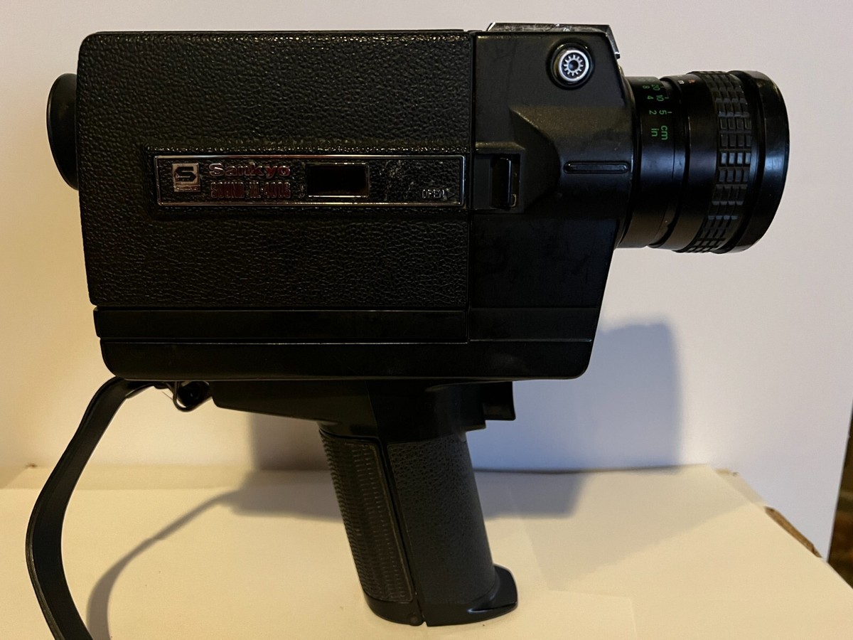 VTG Sankyo Sound XL-400S Super 8 Sound Movie Camera. Clean VTG Sankyo Sound XL-400S Super 8 Sound Movie Camera. Clean