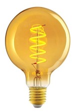 G95 SPIRAL 5.6W LED GOLD ES/E27 DIMMABLE 1800K-2700K