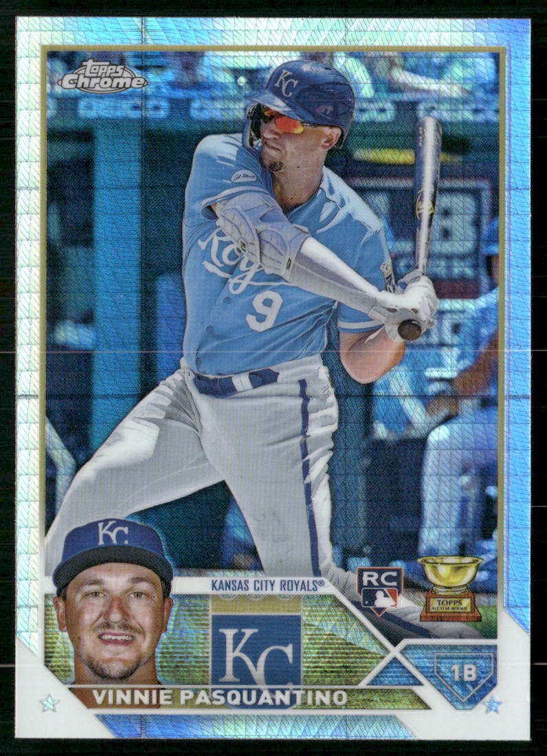 2023 Topps Chrome #119 Vinnie Pasquantino Prism Refractors