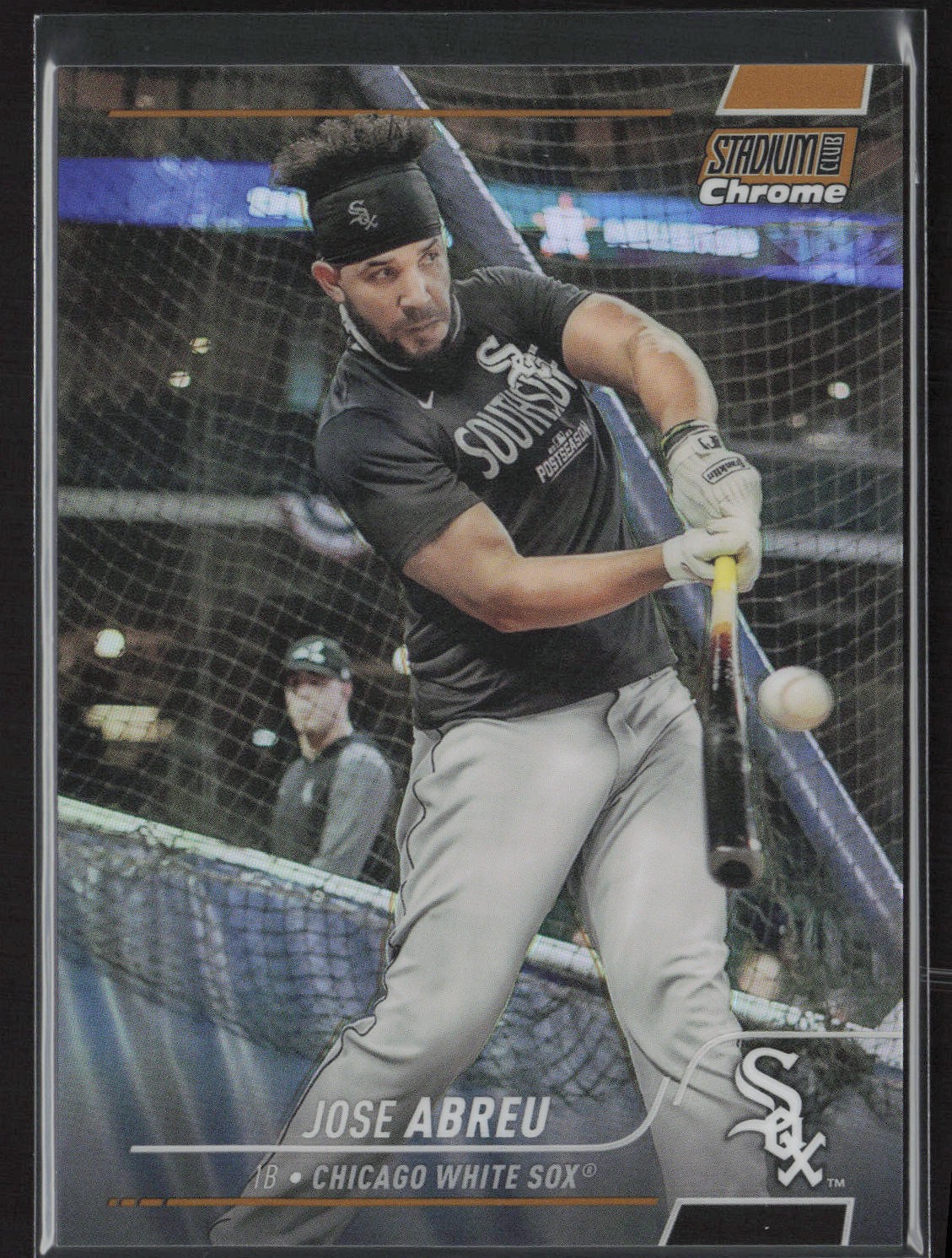 2022 Stadium Club Chrome #83 Jose Abreu Gold Refractor #/50