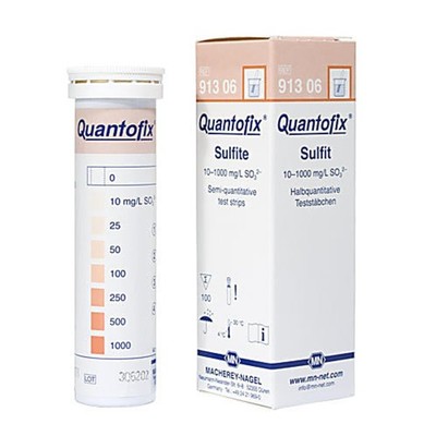 , 91306, Quantofix Sulfite, Box of 100 Strips
