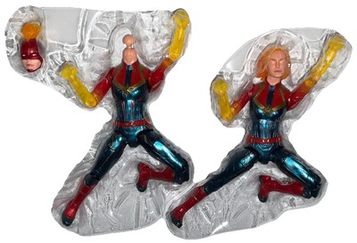 Marvel Legends CAPTAIN MARVEL 6'' Figure LOT Binary Form Cinematic Movie Avengers