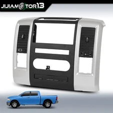 CENTER DASH RADIO TRIM BEZEL FIT FOR 2009 2010 2011 2012 DODGE RAM 1500/2500