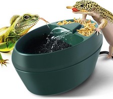 Reptile Drinking Water Fountain Chameleon Accessories Automatic Circulation...