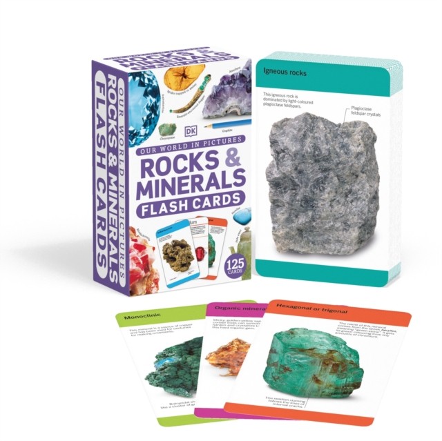 Our World in Pictures Rocks & Minerals Flash Cards by Dk (2022) - Image 6