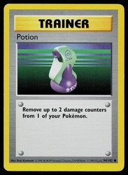 Potion 94/102 Shadowless Base Set Common Trainer