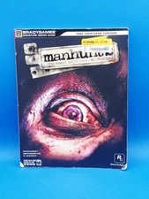 BradyGames Manhunt 2 Signature Series Guide Wii PS2 PSP Poster Gun Guide.