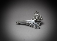 Campagnolo Record Titanium Front Derailleur / 10 Sp / Braze / Carbon #VELOWIZARD
